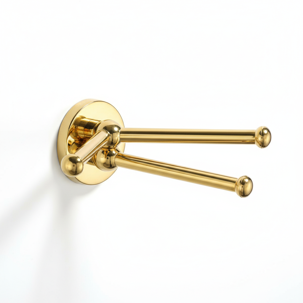 BRASSO 회전 타올바 (골드) 3단